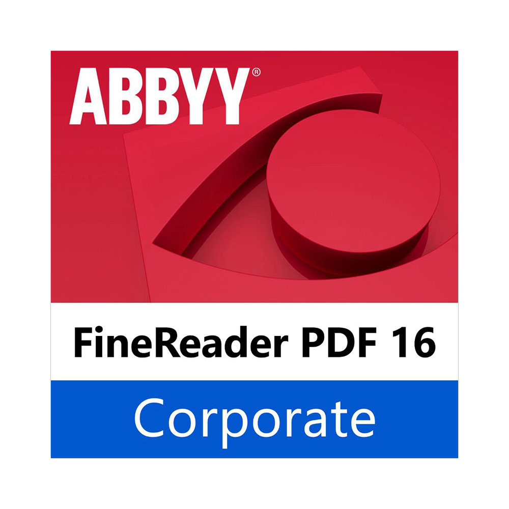 ABBYY FineReader PDF Corporate - Windows - 1 PC - 12 kk - sähköinen lisenssi
