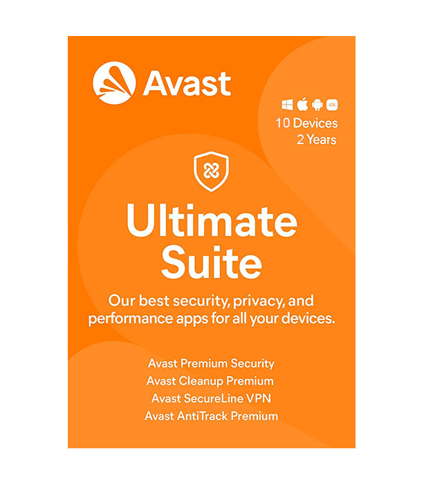 Avast Ultimate - 10 laitetta - 24 kk - sähköinen lisenssi