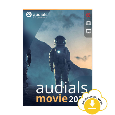 Audials Movie 2022 - 1 PC - ikuinen - sähköinen lisenssi