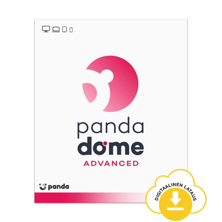 Panda Dome Advanced - 3 laitetta / 2 vuotta - sähköinen lisenssi