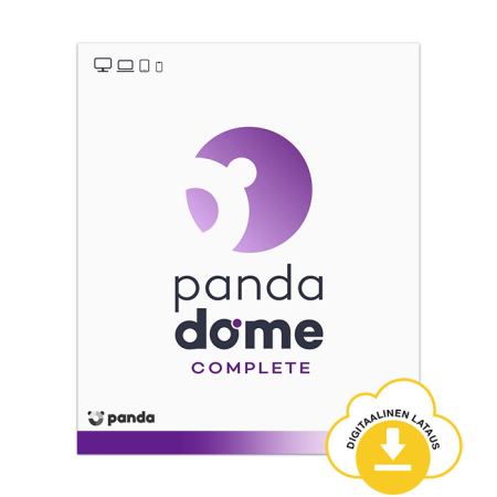 Panda Dome Complete- 1 laite / 2 vuotta - sähköinen lisenssi