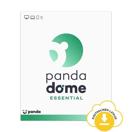 Panda Dome Essential - 5 laitetta / 1 vuosi - sähköinen lisenssi