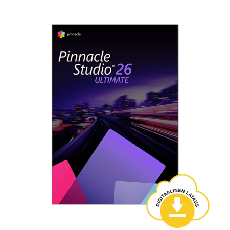 Pinnacle Studio 26 Ultimate - sähköinen lisenssi