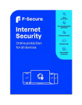 F-Secure Internet Security lisenssi 5 laitteelle 1 vuosi