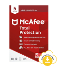 McAfee Total Protection - 5 laitetta / 2 vuotta - sähköinen lisenssi