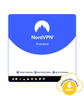 NordVPN Standard 1 vuoden VPN lisenssi 10 laitteelle