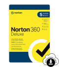 Norton 360 Deluxe 5 laitteelle digitaalinen lisenssi 1 vuosi