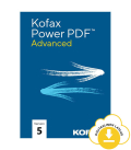 Kofax Power PDF Advanced 5.0 - 1 käyttäjä / 1 laite - sähköinen lisenssi