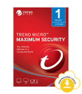 Trend Micro Maximum Security - 3 laitetta / 1 vuosi - sähköinen lisenssi