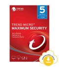 Trend Micro Maximum Security - 5 laitetta / 1 vuosi - sähköinen lisenssi