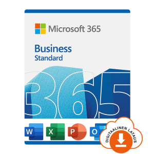 Microsoft 365 Business Standard yritykselle digitaalinen lisenssi
