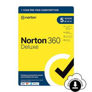 Norton 360 Deluxe 5 laitetta
