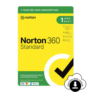 Norton 360 standard 1 laite
