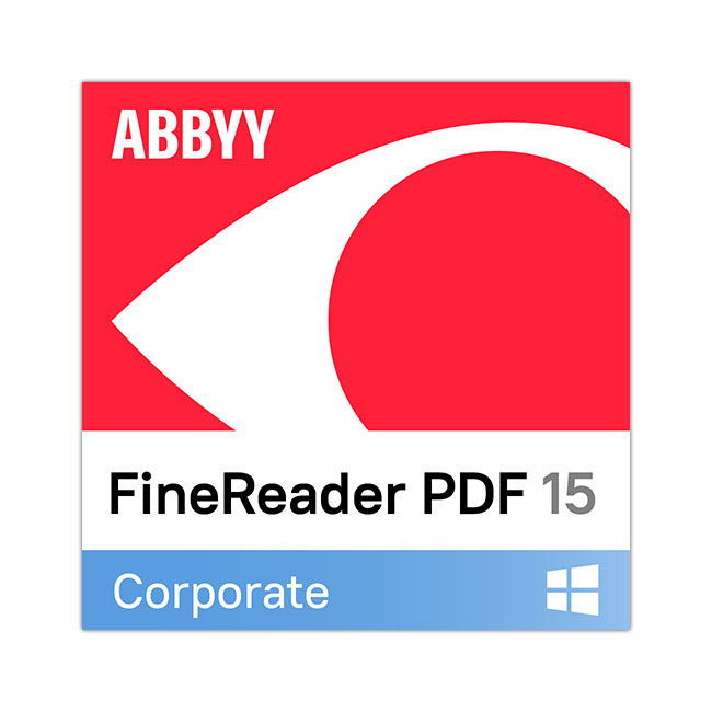 ABBYY FineReader PDF Corporate - Windows - 1 PC - 12 kk - sähköinen lisenssi