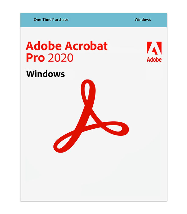 Adobe Acrobat Pro 2020 - Windows - sähköinen lisenssi