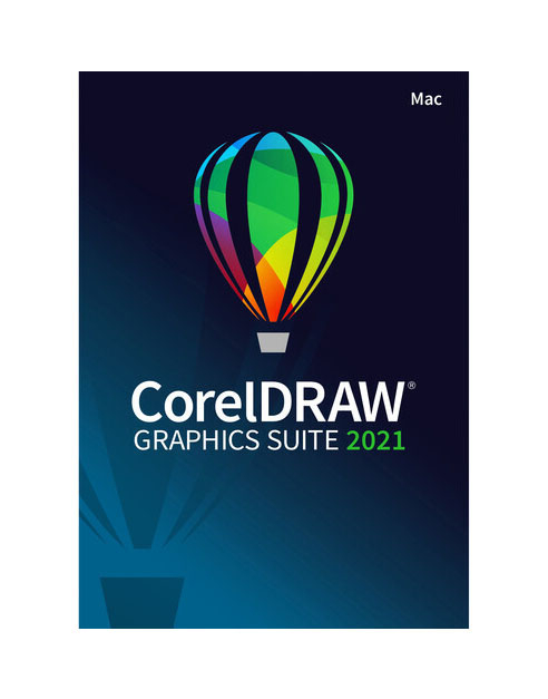 CorelDraw Graphics Suite 2021 Täysi versio - mac -sähköinen lisenssi