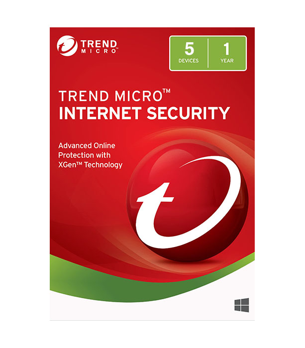 Trend Micro Internet Security - 5 PC / 1 vuosi - sähköinen lisenssi