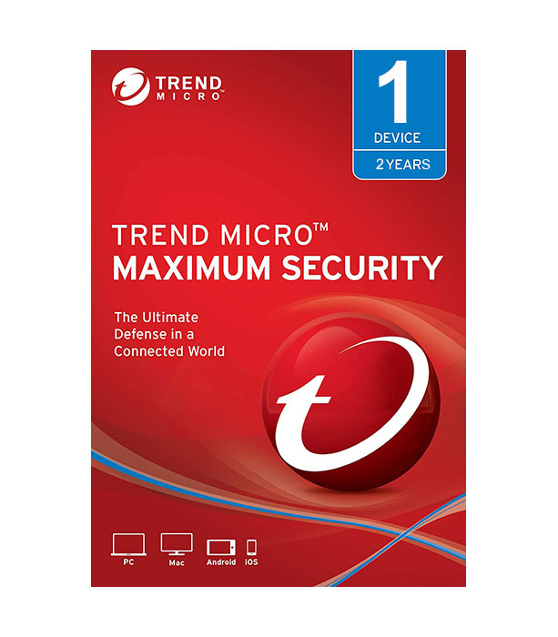 Trend Micro Maximum Security - 3 laitetta / 1 vuosi - sähköinen lisenssi
