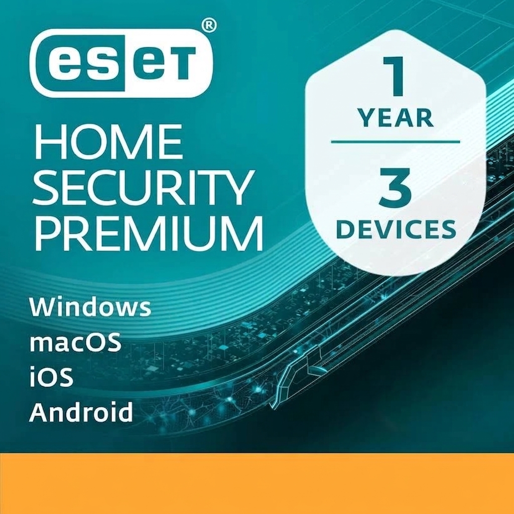  ESET Home Security Premium 3 laitetta / 1 vuosi - sähköinen lisenssi